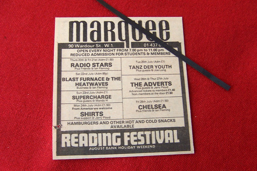 The adverts marquee london - marquee,