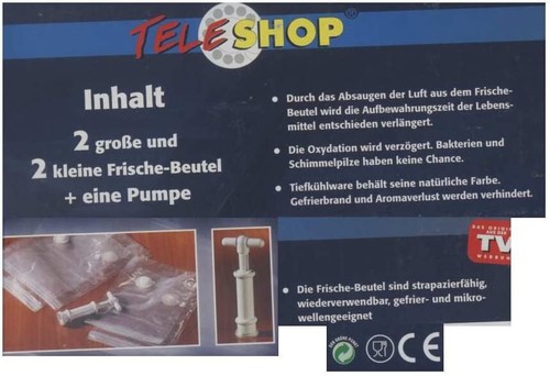 Vacuum sets die originalen - originalen, aus