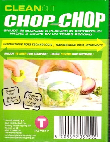 Clean cut chop - clean,